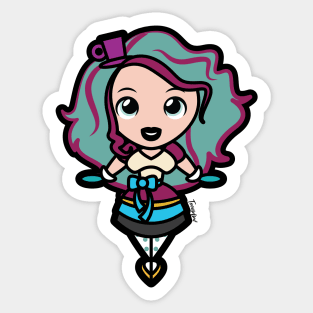 Madeline Hatter Tooniefied Sticker